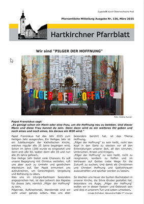 Pfarrblatt März 2025