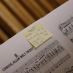 Die Noten liegen bereit ...