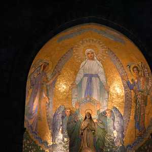 Lourdes, Lichterprozession 