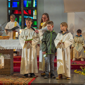 Abendmahlfeier Kinder Pfarre Kirchdorf an der Krems