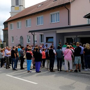 Segnung Pfarrsaal