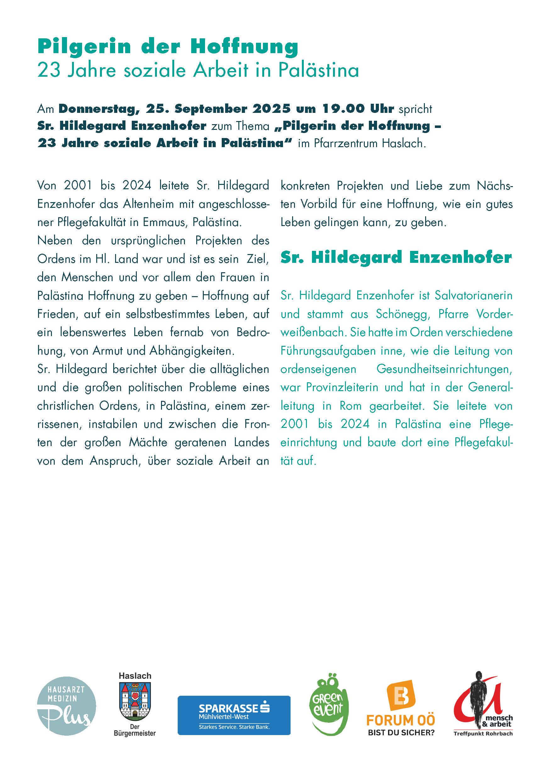 Einladung Convivium