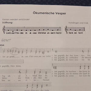 Feierliche Vesper in der Kapelle des Eferdinger Seniorenheimes