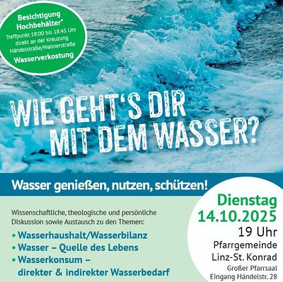 Wie geht's dir mit dem Wasser?