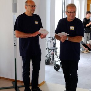 Segnung Pfarrsaal