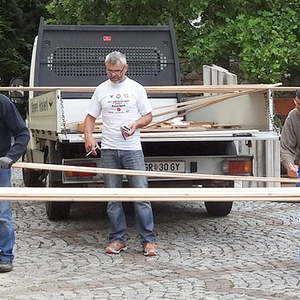 Impressionen vom Bodenverlegen am 04.08.2016
