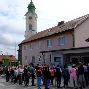 Segnung Pfarrsaal