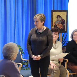 Feierliche Vesper in der Kapelle des Eferdinger Seniorenheimes