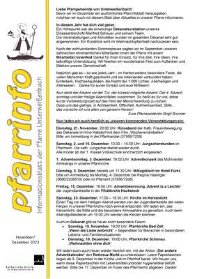 Pfarrinfo