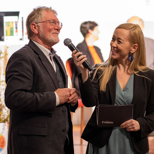 Sabine Kronberger interviewt Carlo Neuhuber