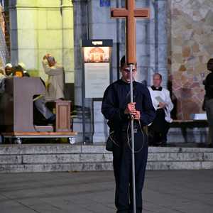 Lourdes, Lichterprozession 